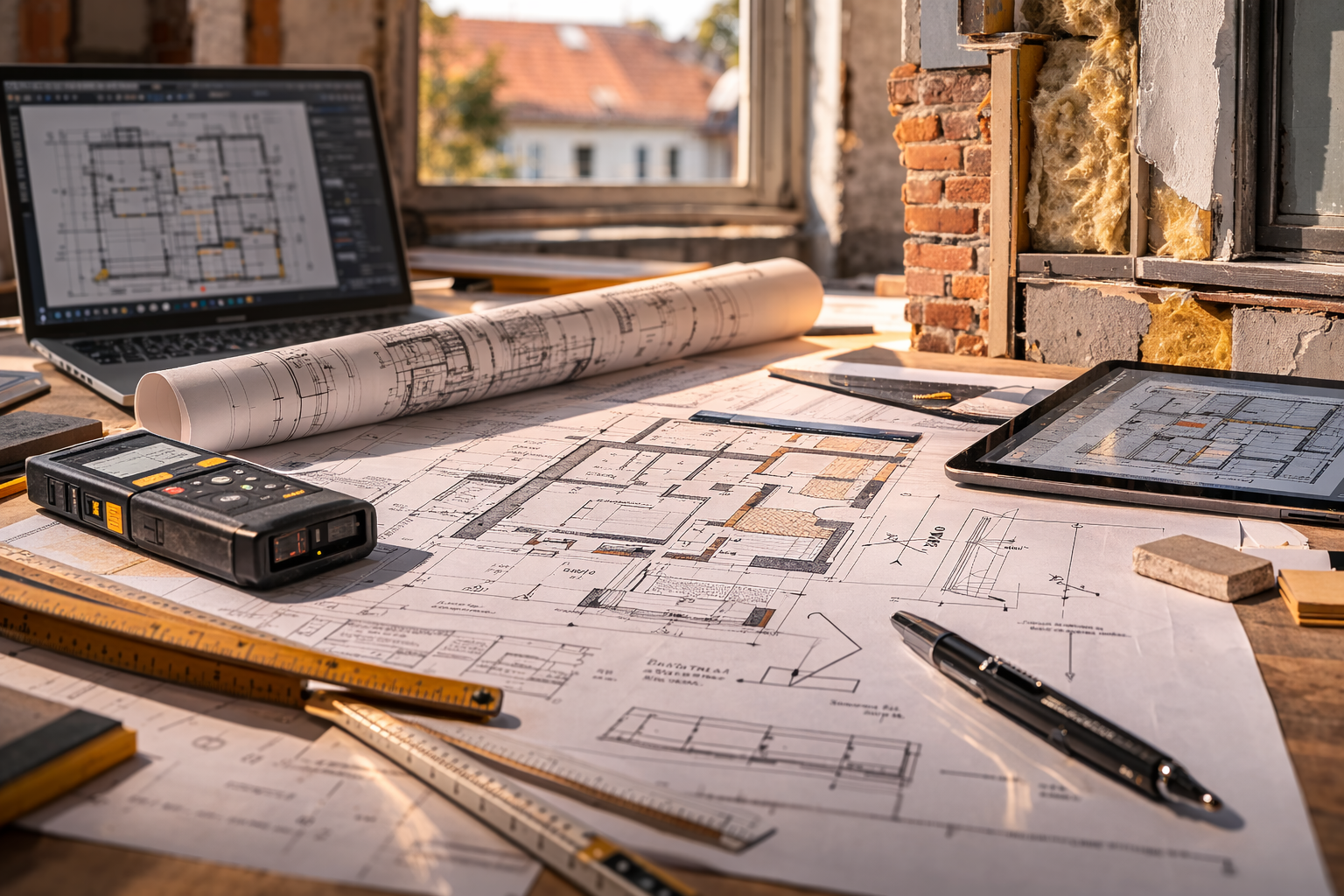 Bestandsgebäude, Analyse und Planung